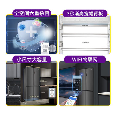 卡萨帝控氧保鲜和低氧窖藏(卡萨帝低氧窖藏养鲜+婴爱空间+全空间六重杀菌四门冰箱怎么样)