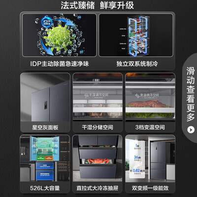 容声BCD-526WD1MPA冰箱526升评测说真相（容声冰箱是哪个品牌旗下）