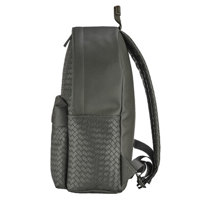 Diplomat 外交官 简约休闲编织纹双肩背包 YP-SW21002  莫兰迪绿 300*140*410mm