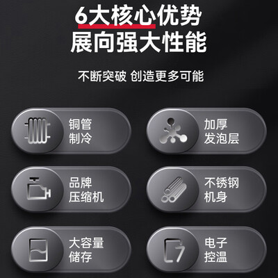 荣事达 四门冰箱 商用冷藏冷冻 经济款测评看真相（荣事达冰箱冷冻怎么调温度）-图片1