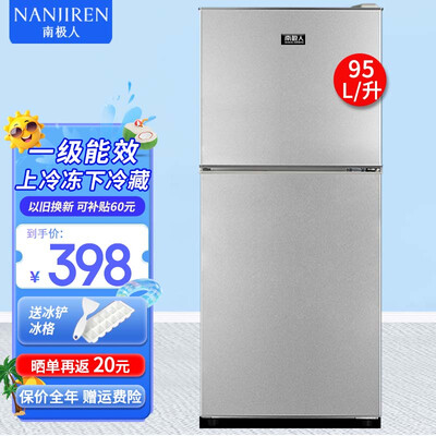 南极人95L双门冰箱Nanjiren银色到底如何,值得入手吗（南极人冰箱怎么样?）-图片2