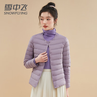 雪中飞羽绒服M女短款米白到底如何,值得入手吗(雪中飞羽绒服属于什么档次)-图片3