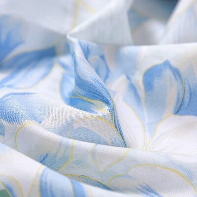 富安娜 纯棉四件套-清袖幽兰 被套203*229cm