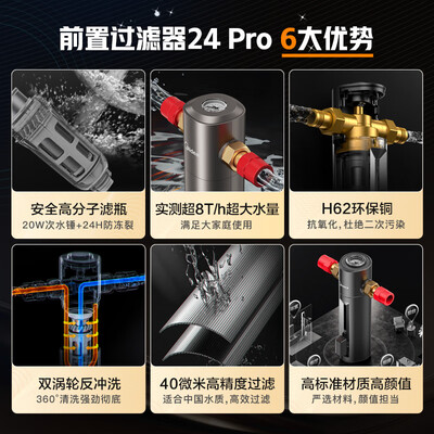 美的前置过滤器qzbw20s-13和12区别(美的前置过滤器 QZBW20S-24 Pro净水器测评看真相)