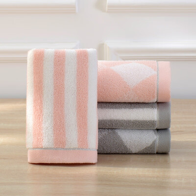 洁玉 防螨抗菌毛巾双条装礼盒 TG19-0506B