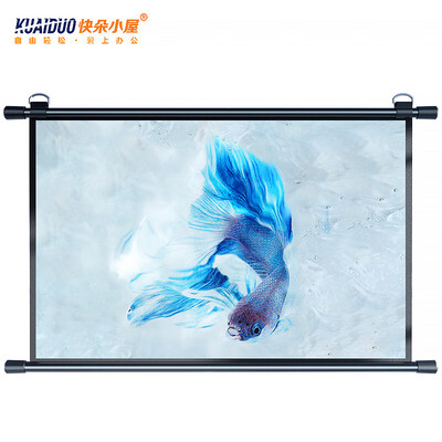 真实测评快朵小屋白玻纤挂壁幕布投影仪怎么样？整体表现解读