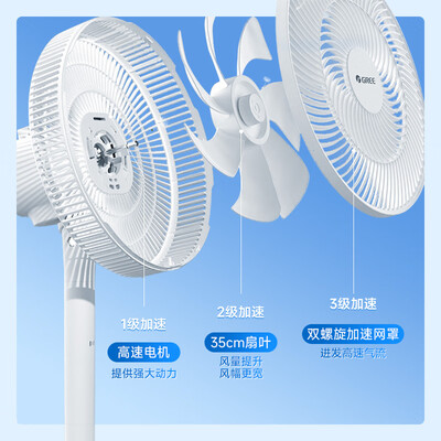 格力电风扇FD-3515h7深度测评：性价比之选，轻音低噪伴你度夏-图片5
