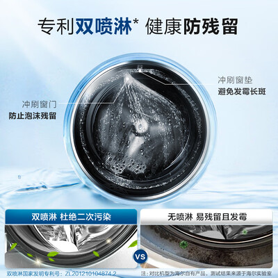 海尔 XQGF130-HB1258U1 洗烘一体机 4+9公斤好不好（海尔洗烘一体机怎么解锁）-图片1