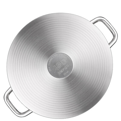 爱仕达（ASD）不串味磁通不锈钢两层蒸锅 ZS26A1WG