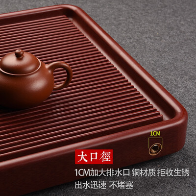 德国电木茶盘32支大号家用排水茶台到底如何,值得入手吗（从简电木茶盘怎么样）-图片6