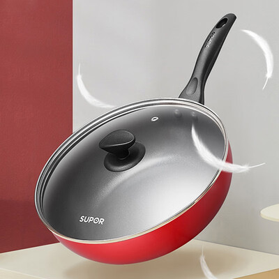 苏泊尔（SUPOR）炫彩易洁不粘煎炒锅 VJ28RP03 28cm