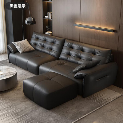 时禧 3.0米真皮沙发皮艺沙发质量烂不烂（时禧皮艺沙发怎么样）-图片4