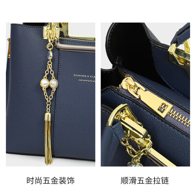 纪诗哲轻奢大牌包包女包新款手提包女真皮斜挎包单肩包妈妈生日礼物  【轻奢大牌女包】