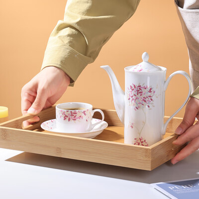 朵彩（DOCARE）美丽人生9头骨质瓷咖啡具 DC-9001K