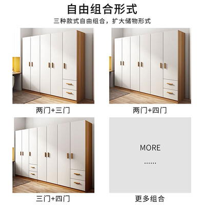 森普顿家具品牌怎么样（森普顿现代简约衣柜 三门 120x50x180简易衣柜是否值得入手）