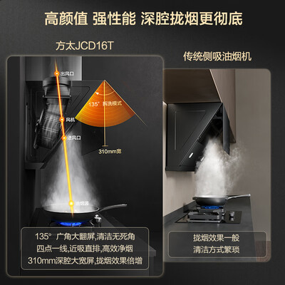 方太jq01tb油烟机怎么样（方太FOTILE JCD16T+02-TH27B 油烟烟灶套装油烟机怎么样）-图片3