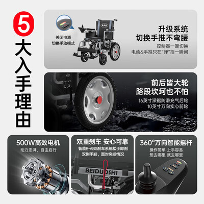 贝多适BDS-20AL电动轮椅值得手入吗（贝多适电动轮椅怎么样）-图片5