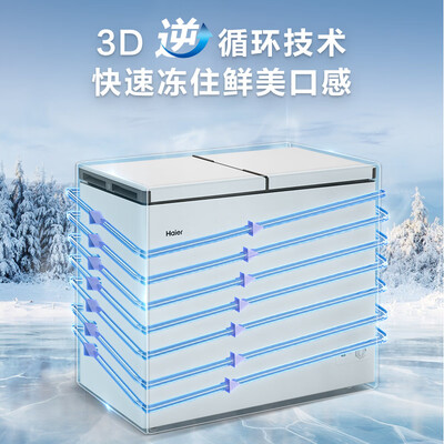 海尔双温冰柜怎么样（海尔 FCD-215LHSD双箱冰柜双温冰柜怎么样）-图片2