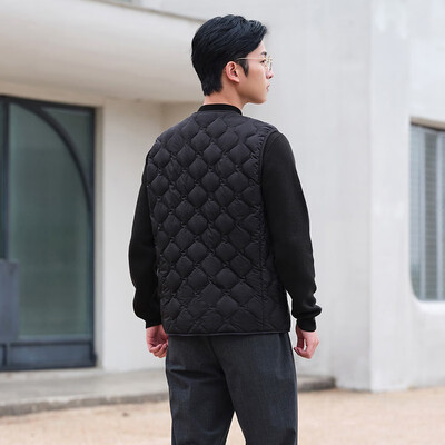 坦博尔羽绒服什么档次,坦博尔怎么样?值得买吗(坦博尔羽绒马甲男士黑色TF236011轻薄保暖男士马甲质量烂不烂)-图片1
