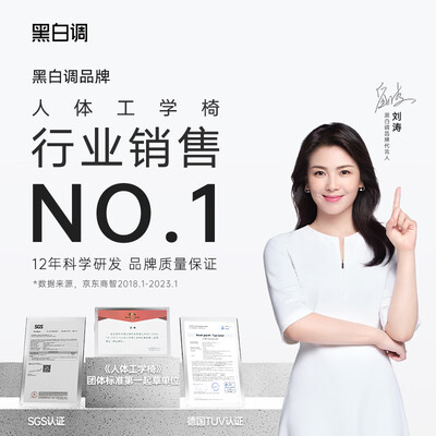 黑白调的电脑椅怎么样（黑白调P2 Pro人体工学椅办公椅质量如何）