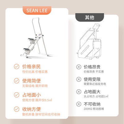 SEAN LEE爬楼机家用二代暗夜黑升级款登山机值得手入吗（SEAN LEE爬楼机家用二代暗夜黑升级款登山机体验效果好吗）-图片4