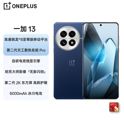 一加 13 24GB 1TB 蓝调时刻 骁龙8至尊版 5G手机评测说真相（一加手机属于哪个品牌）-图片1