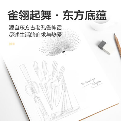 十八子作刀什么系列好（十八子作AS1309雀之翎7件套刀具斩骨刀好不好）-图片6
