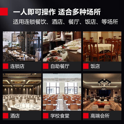 德玛仕 DEMASHI 商用洗碗机 XWJ-A60 双泵透视窗怎么样(德仕厨洗碗机怎么样)-图片1