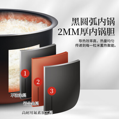 虎牌 COK-A22C 2.2L 多功能电饭煲月光白测评看真相（虎牌电饭煲怎么预约煮饭）-图片4