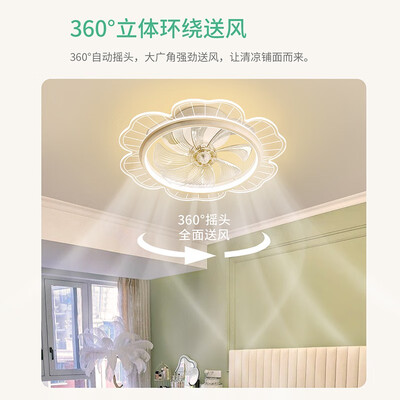雷士风扇灯哪款好（雷士清荷42W风扇灯智控摇头吊扇灯体验效果好吗）-图片4