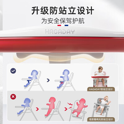 哈卡达 HAGADAY多功能宝宝餐椅测评看真相(hagaday儿童餐椅怎么样)