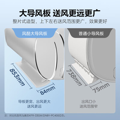 美的风酷Ⅱ变频空调1.5匹一级能效测评看真相（美的变频空调显示e1怎么解决）-图片6