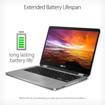 ASUS 华硕 VivoBook Flip二合一笔记本电脑14英寸触摸屏 Win10系统 21年新款