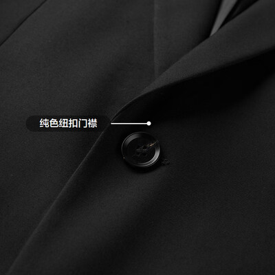 海澜之家 HLA 黑色西服套装男175/92A西装到底如何,值得入手吗(海澜之家西装质量怎么样)-图片1