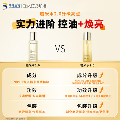 肌活糙米水真假对比(肌活糙米水300ml补水保湿补水护肤品质量如何)