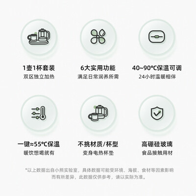 小熊YSH-P08G7迷你养生壶套装煮茶壶质量烂不烂（小熊煮茶壶质量怎么样）-图片5