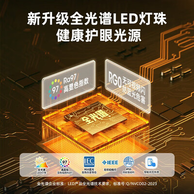 雷士灯源比其他灯源好在哪里（雷士NVC LED全光谱吸顶灯客厅灯评测说真相）-图片4