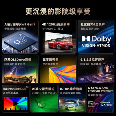 lg oled电视比索尼好吗（LG 83英寸 OLED C4系列游戏电视OLED电视是否值得入手）-图片6