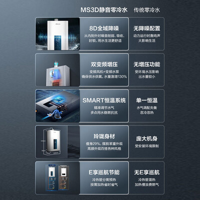 万和JSQ30-MS3D16燃气热水器16升零冷水双变频增压评测说真相（万和燃气热水器哪款好）