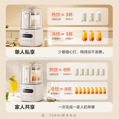 美的破壁机1542和1528（美的 破壁机 1.2L 低音机料理机值得手入吗）-图片6