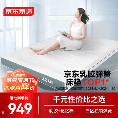 京东京造床上用品好吗（京东京造MM02床垫1.5米×2米弹簧乳胶床垫评测说真相）-图片2