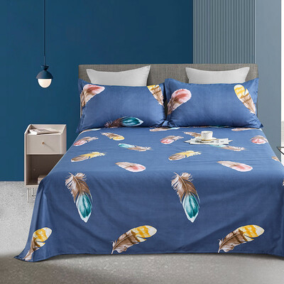 路易卡罗（Louis Kellog）礼尚床单三件套 云商洛-蓝 LK-6058