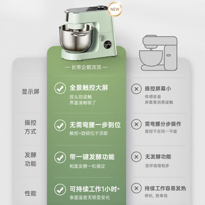 长帝 6.2L多功能和面机厨师机靠谱吗,揭秘内幕（长帝厨师机怎么和面）-图片3