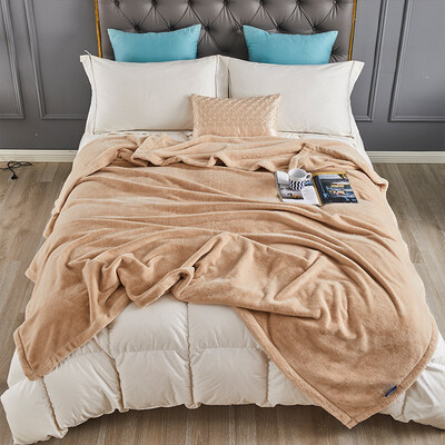 路易卡罗（Louis Kellog） 玉兔绒超柔毯 LK4315