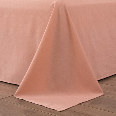 金丝莉 朴宿生活全棉磨绒四件套 朴宿风-粉/朴宿风-蓝/朴宿风-灰 被套200×230cm