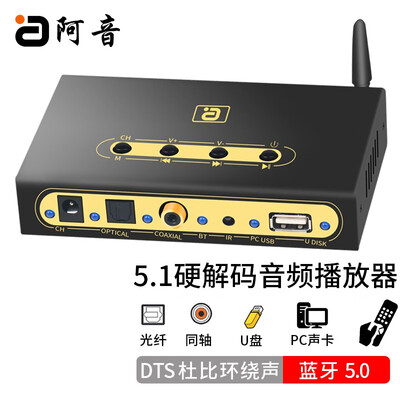 阿音 DA720 5.1声道音频解码器质量烂不烂（阿音音频解码器怎么样）