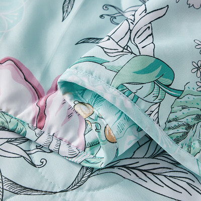 富安娜（FUANNA）水洗印花夏被-仙韵迭梦 203*229cm