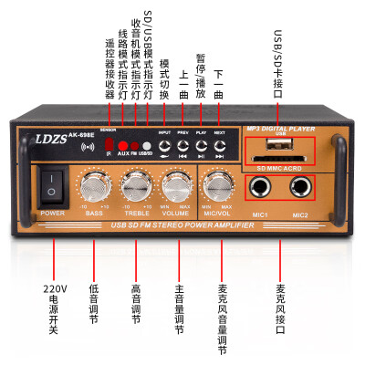 功放lm1875和3886音质（LDZS698E音响功放质量烂不烂）