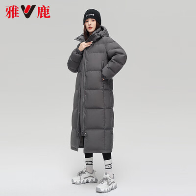 雅鹿羽绒服2024新款女长款黑色L怎么样（雅鹿羽绒服是什么档次的牌子）