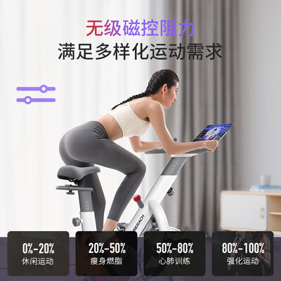 麦克瑞动感单车怎么样(麦瑞克绝影白健身单车健身车质量如何)-图片1
